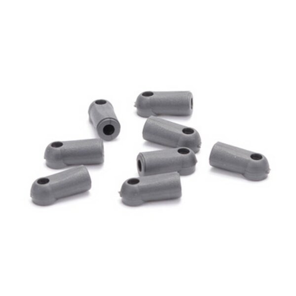 Kugelkopfpfannen - kurz - Fluted Grippa (Grau)