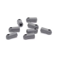 Kugelkopfpfannen - kurz - Fluted Grippa (Grau)