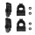 Team Associated RC8B4.1 Rear Hubs, medium