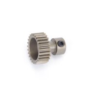 Motorritzel -Stahl- 3,175mm Welle, 48dp - lang - 25...