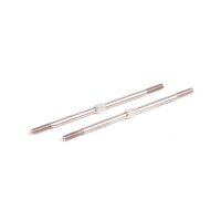 Titanium Turnbuckle - 76mm - Silver - (pr)