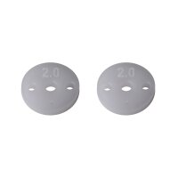 Team Associated FT 13mm Shock Pistons, 2.5mm, 2x2.0