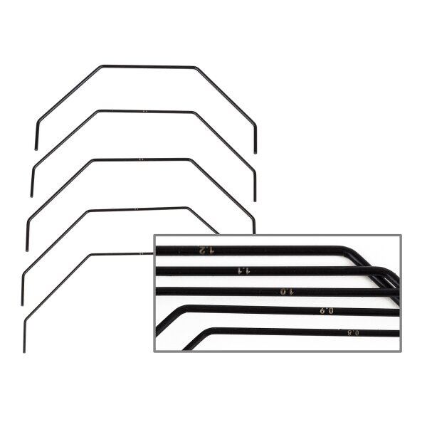 Team Associated RC10B7 Rear Anti-roll Bar Set
