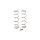 Rear Springs Black 2.6lb/in - Storm ST (pr)