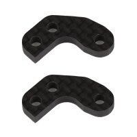 Team Associated RC10B7 Caster Block Link Mount Set, +1mm