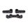 Team Associated RC10B7 FT Steering Bellcrank and Rack Set, carbon