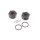 Alloy Wheel Hex 7.5mm (+1.5) Black pr - ST2