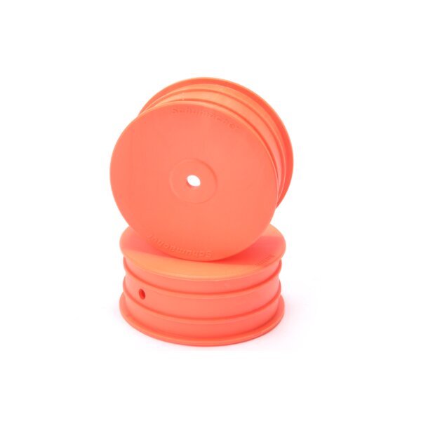 Wheel; Hex Front - Orange - 4WD - pr