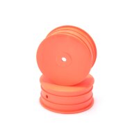 Wheel; Hex Front - Orange - 4WD - pr