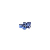Hiro Seiko 3mm Alloy Nylon Nut  [Y-Blue] ( 5 pcs)