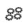 Jconcepts Satellite tire gluing rubber bands - black - fits 1/10th, SCT and 1/8th buggy