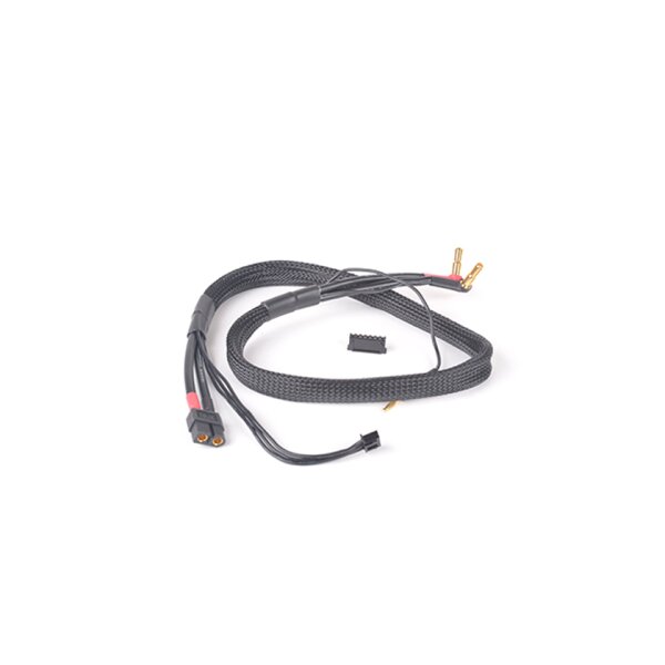 Ladekabel 2S Schwarz 60cm lang 4/5mm Goldstecker/ XT60 XH