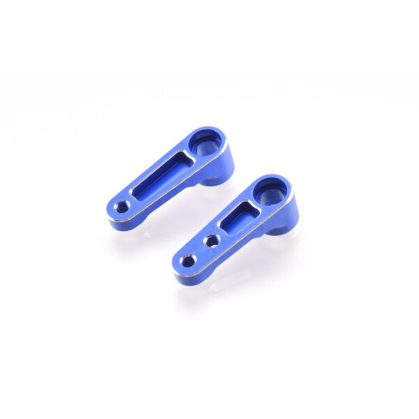 Revolution Design B6.3 | T6.2 | SC6.2 Aluminium Steering Bellcrank Set (blue)