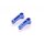 Revolution Design B6.3 | T6.2 | SC6.2 Aluminium Steering Bellcrank Set (blue)