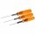 MIP Hex Driver Wrench Set Gen 2, Metric (3), 1.5mm, 2.0mm, & 2.5mm