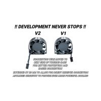 NOSRAM Aluminium SuperHighRev. Motorlüfter V2 - 40x40x10mm / 1S/2S / Empfängerstecker
