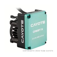 CAYOTE Racing CREST X Fahrtenregler ESC 160A