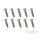 T-Work´s 64 Titan Schraube Innensechskant UFO M3 x 14,0mm (10)