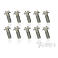 T-Work´s 64 Titan Schraube Innensechskant UFO M3 x...