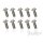 T-Work´s 64 Titan Schraube Innensechskant UFO M3 x 8,0mm (10)