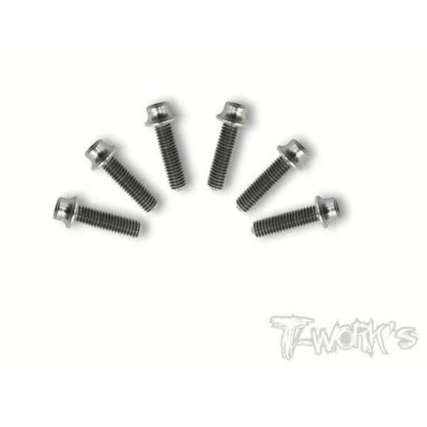 T-Work´s 64 Titan Schraube Innensechskant M3 x 12,0mm (6)