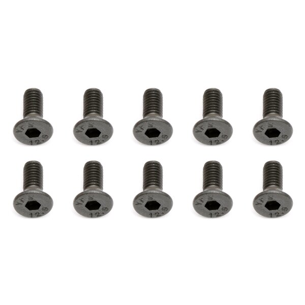 Team Associated Screws, 3x8 mm FHCS