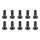 Team Associated Screws, 3x10 mm FHCS