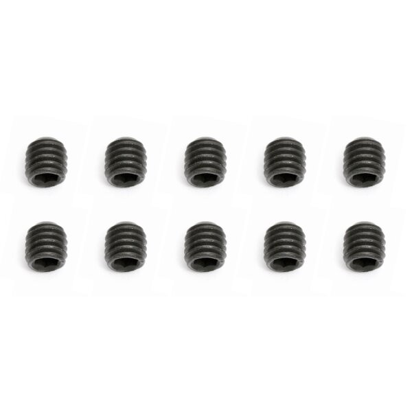 Team Associated Set Screws, 3x3 mm