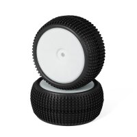 LC Racing Jetgo Mini Buggy 2WD Rear Tires Pre-Mounted...