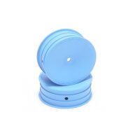 Wheel; Hex - Front Med - 2WD - Blue - pr