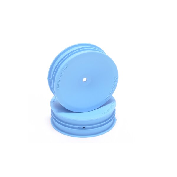 Wheel; Hex - Front Slim - 2WD - Blue - pr