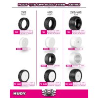 1/10 OFF-ROAD INSERT 2WD/4WD REAR - FOAM - WHITE - SOFT (2)