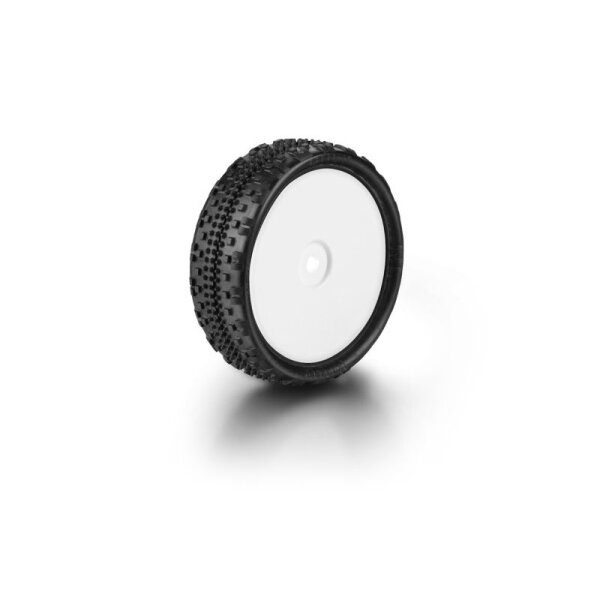 1/10 OFF-ROAD PRE-GLUED TIRE 2WD FRONT ASTRO - 101A - MEDIUM