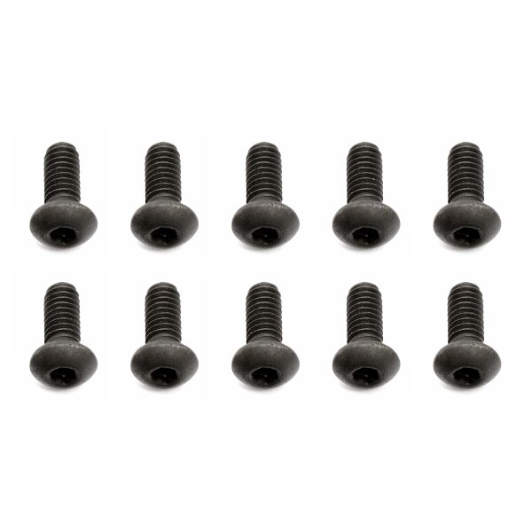 Team Associated Screws, 2.5x0.45x6 mm BHCS