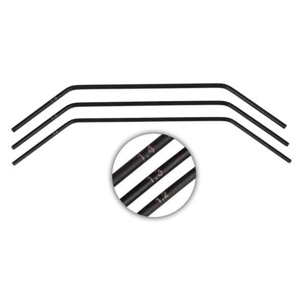 Team Associated RC10T6.1 Front Anti-roll Bar Set