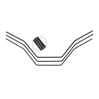 Team Associated RC10T6.1 Rear Anti-roll Bar Set