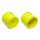 Team Associated Truck Hex Wheels, yellow