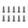 Team Associated Screws, 3x14 mm FHCS