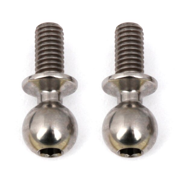 Team Associated FT HD Titanium Ballstuds, 4mm