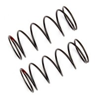 Team Associated Front Shock Springs, red, 4.60  lb in, L44mm