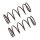 Team Associated Front Shock Springs, red, 4.60  lb in, L44mm