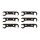 Team Associated RC10B74 FT Graphite Rear Hub Link Shim Set