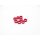 Hiro Seiko 3mm Alloy Spacer Set (2.0mm) [Red]