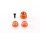 Revolution Design M17 Dial and Nut Set (orange)