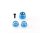 Revolution Design M17 Dial and Nut Set (light blue)