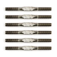 Team Associated FT 1:14 Titanium Turnbuckle Set, silver