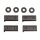 Team Associated Rear Hub Insert Set