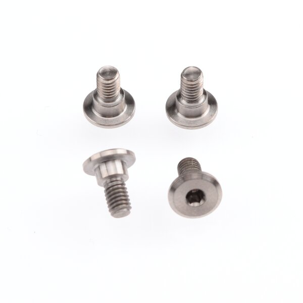Revolution Design M3x6mm Titanium Servo Mounting Screw (4pcs)