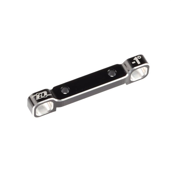 Revolution Design B6.4 | T6.4 | SC6.4 | B6.3 -1° Aluminium Suspension Mount D (wide | black)