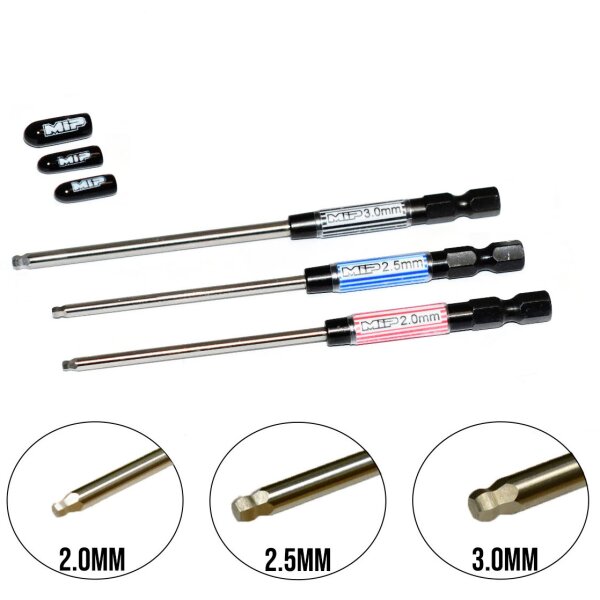 MIP Speed Tip Ball Hex Driver Wrench Set (2.0mm | 2.5mm | 3.0mm)